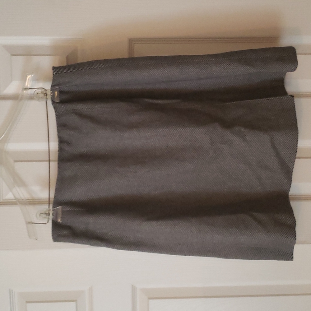 Wool mini skirt